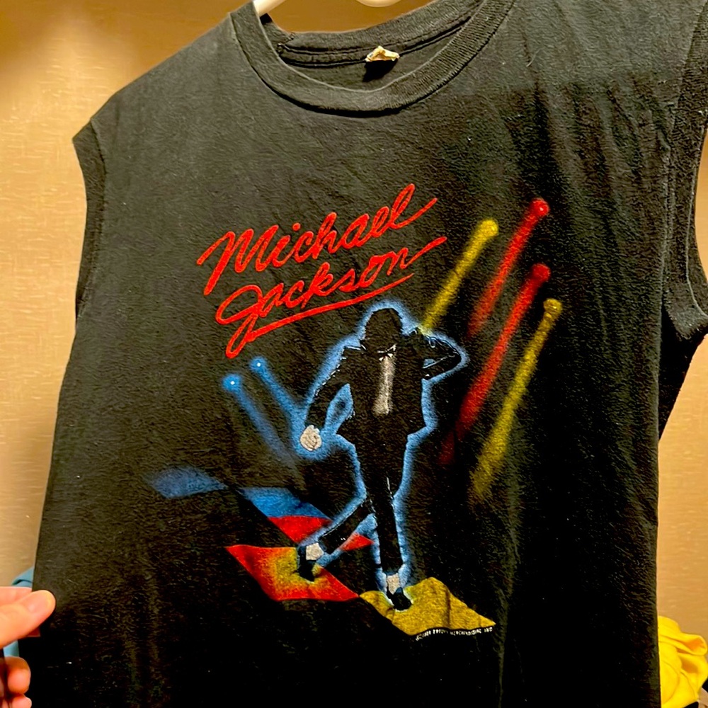 Micheal Jackson 1984 tour shirt great condition not faded